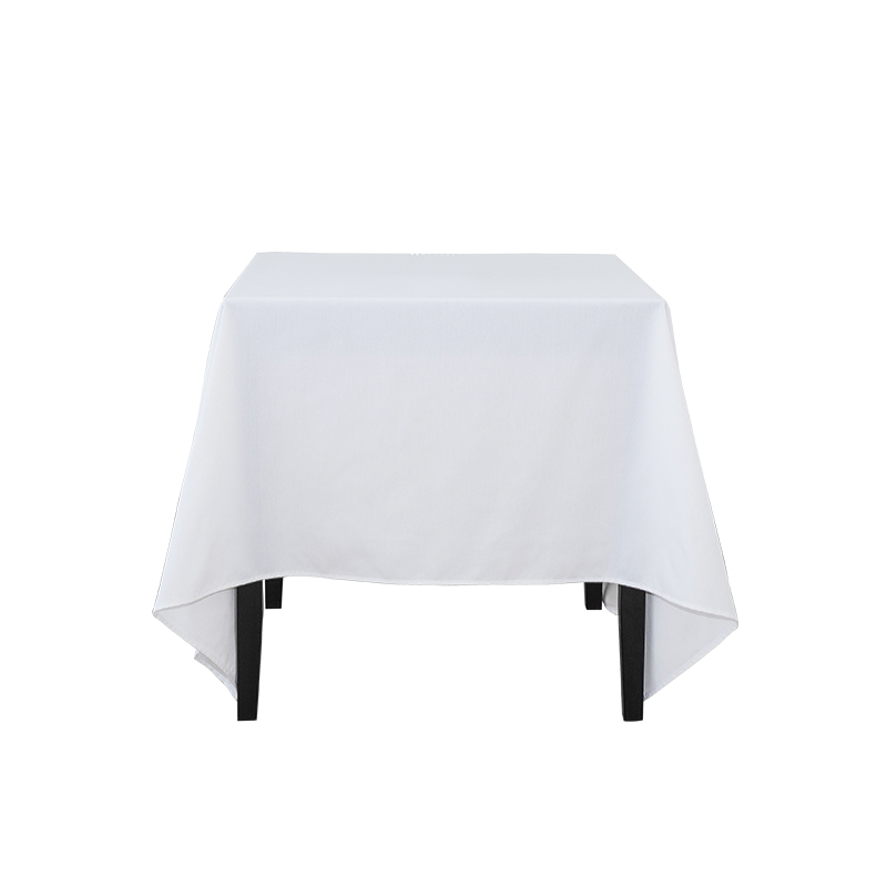 Quadratische Tischdecken aus 217 g/m² Polyester, einfarbig, für Hochzeitsbankett