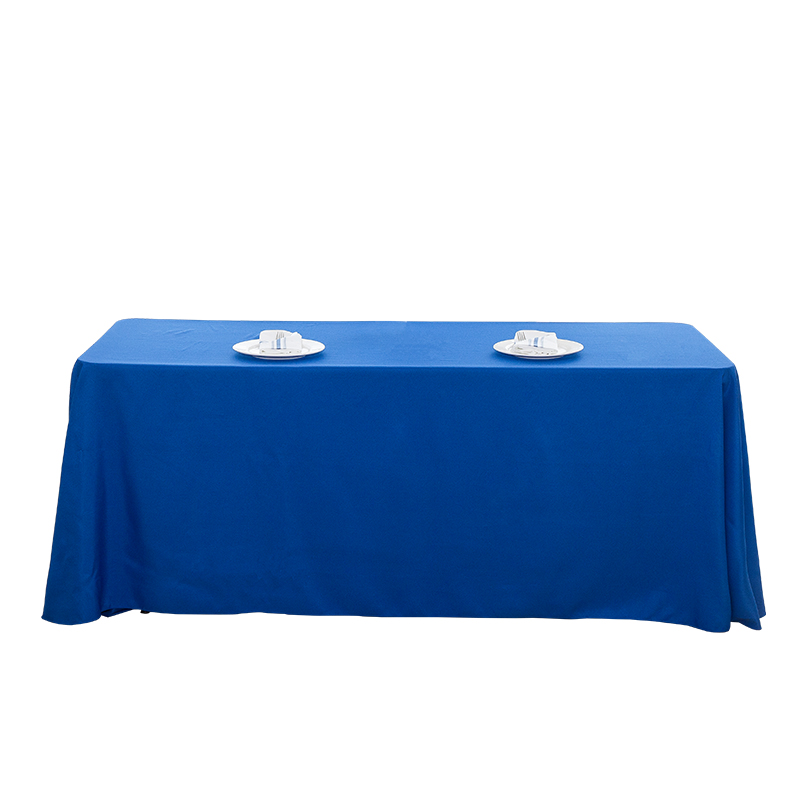 90 x 132 Zoll einfarbige Hochzeitsbankett-Tischdecken aus gesponnenem Polyester